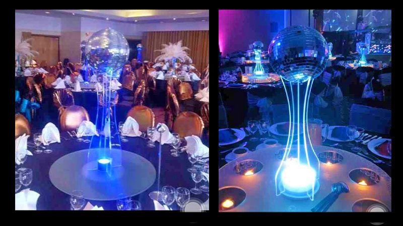 You are currently viewing Disco centre pieces