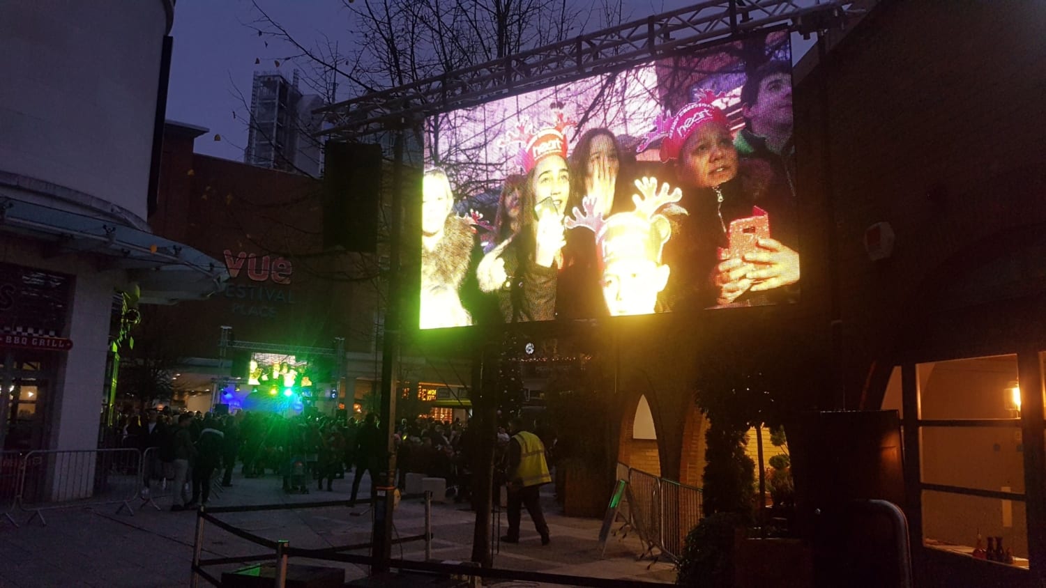 Christmas lights Basingstoke Dancing On Stars