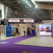 Video Wall Hire London Excel - Ministry of Education for UAE – Exhibition stand