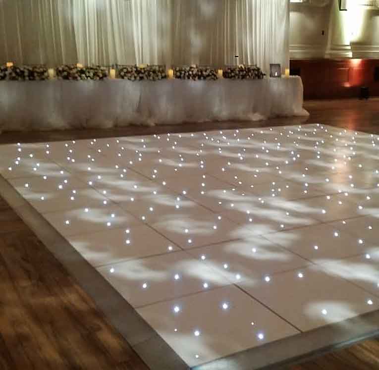 WhiteLEDStarlightDanceFloorHireLondon Dancing On Stars