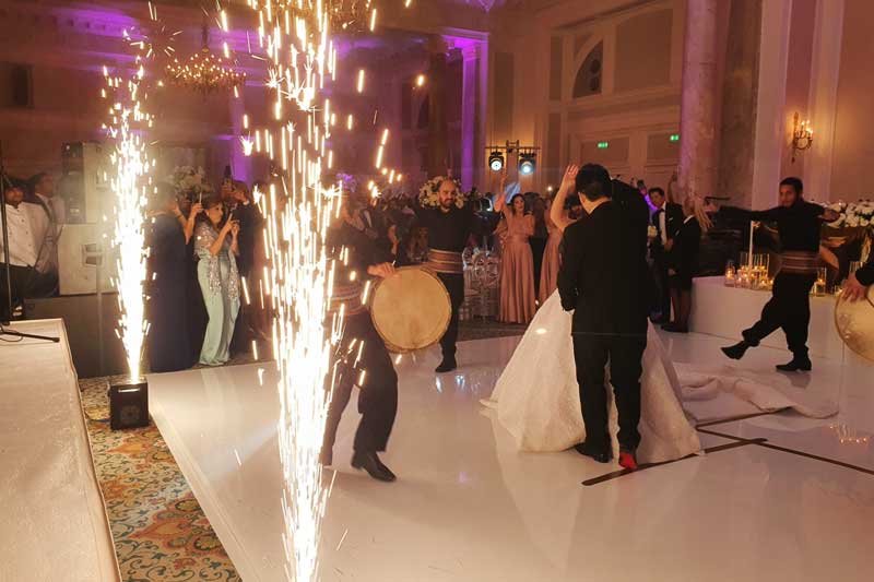 wedding dance floor hire