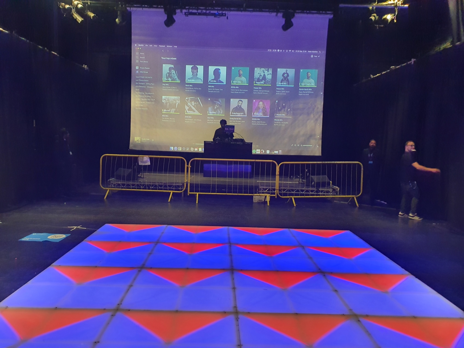 Disco Retro LED Dancefloor Hire